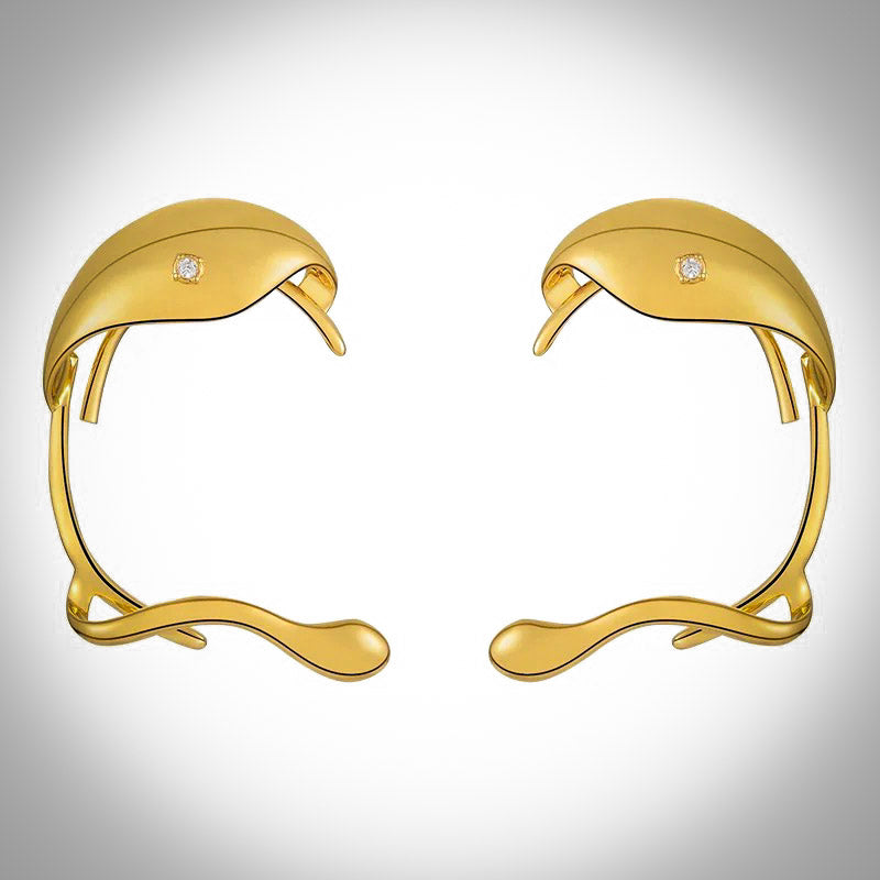 Avant-gardiste Earcuff gold 18K plated